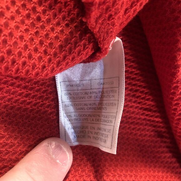 Nike Ohio State Polo Shirt Men's L Red Vintage Team Apparel Embroidered - Picture 12 of 12